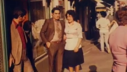 Perfecto e Carmen en Suiza nos anos 70.