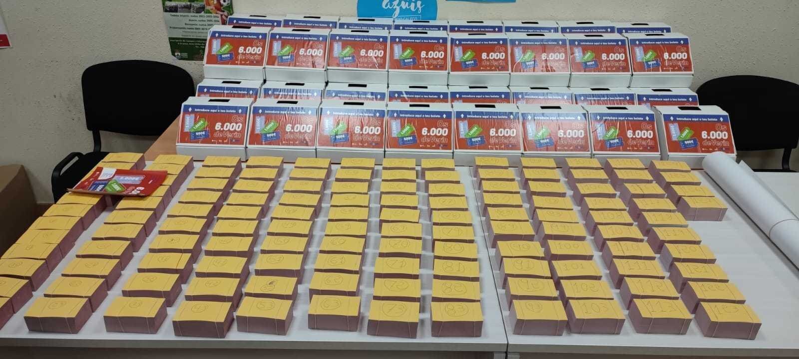 Papeletas de la campaña de Aever.