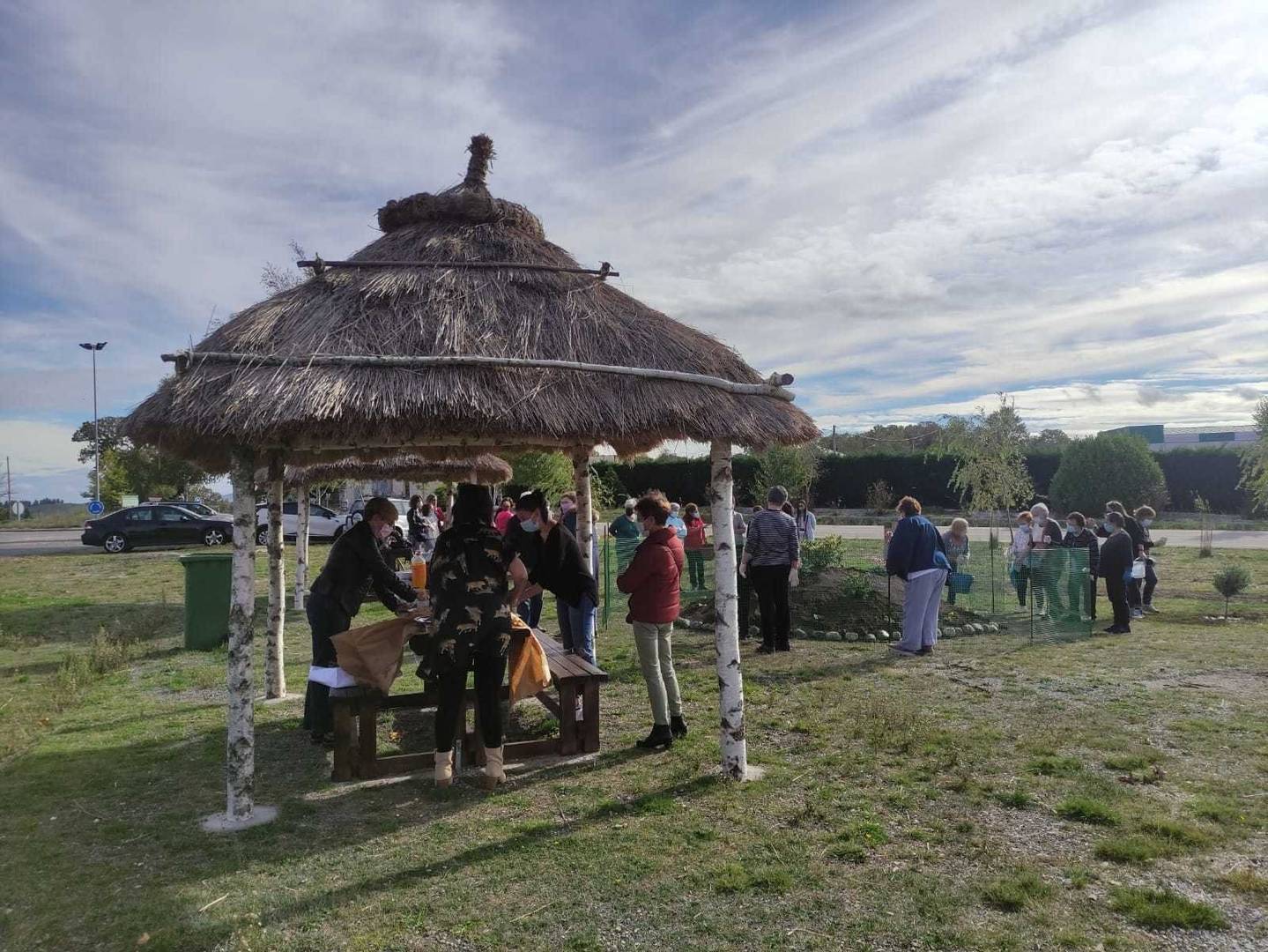 Xardín das Mulleres Rurais na Mezquita. | FOTO: M. C.