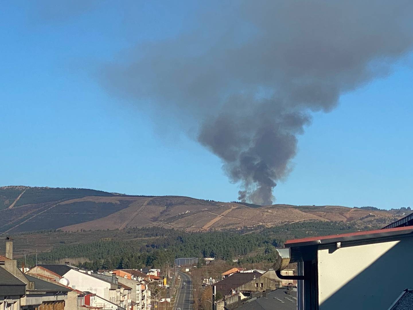 Lume no concello de Vilardevós, en Feilas.