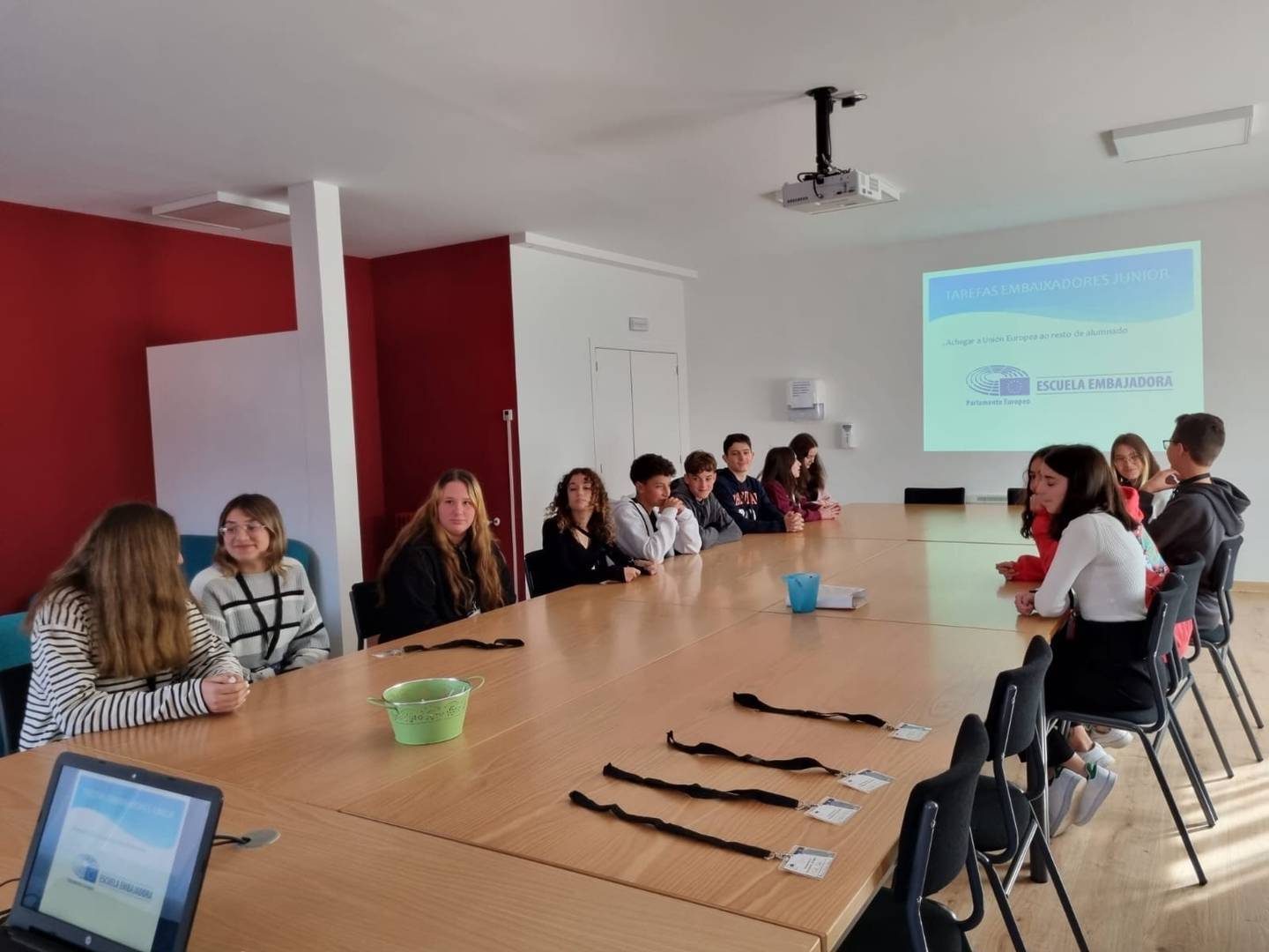 Os estudantes recibiron as súas acreditacións este mércores.