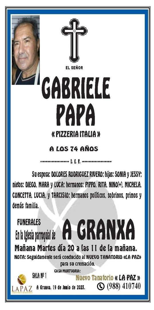 esquela gabrielle papa