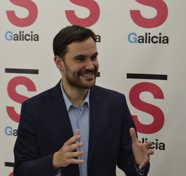 Paulo Carlos López, voceiro de Sumar Galicia.
