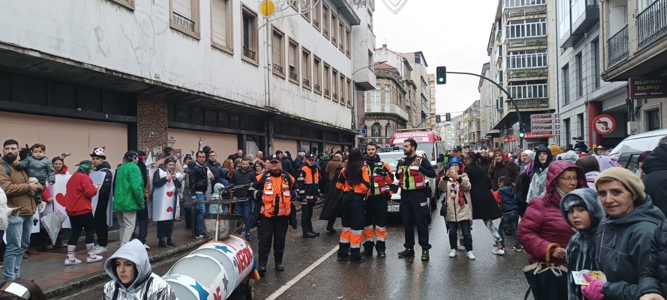 Entroido 2024 Verín desfile domingo Protección Civil