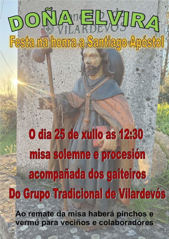 20240725 Dona Elvira, Vilardevós, Festas Santiago Apóstol
