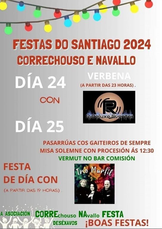 20240724 Festas do Santiago Apóstolo Correchouso e Navallo