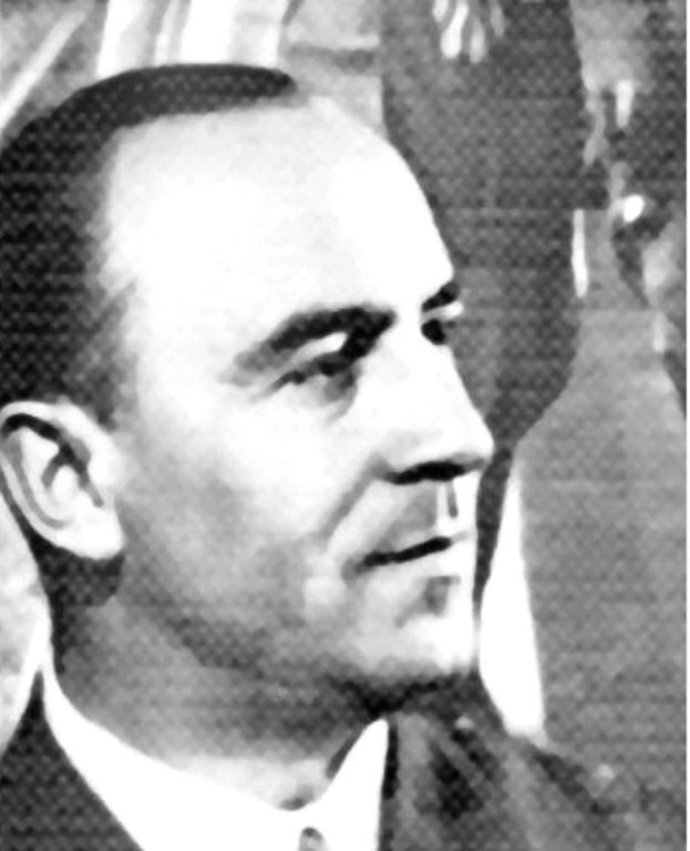 Empresario alemán, Johannes Bernhardt.