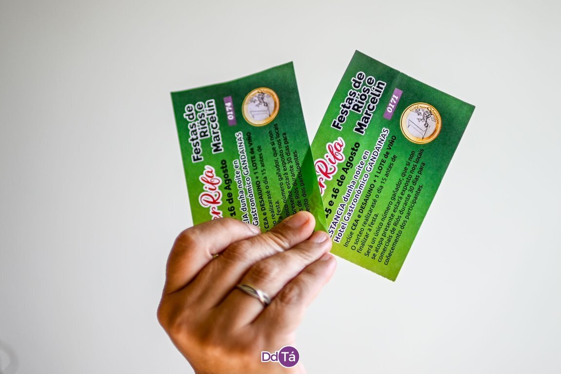 202408 Sorteo cena y noche en HG Gandainas festas Riós e Marcelín