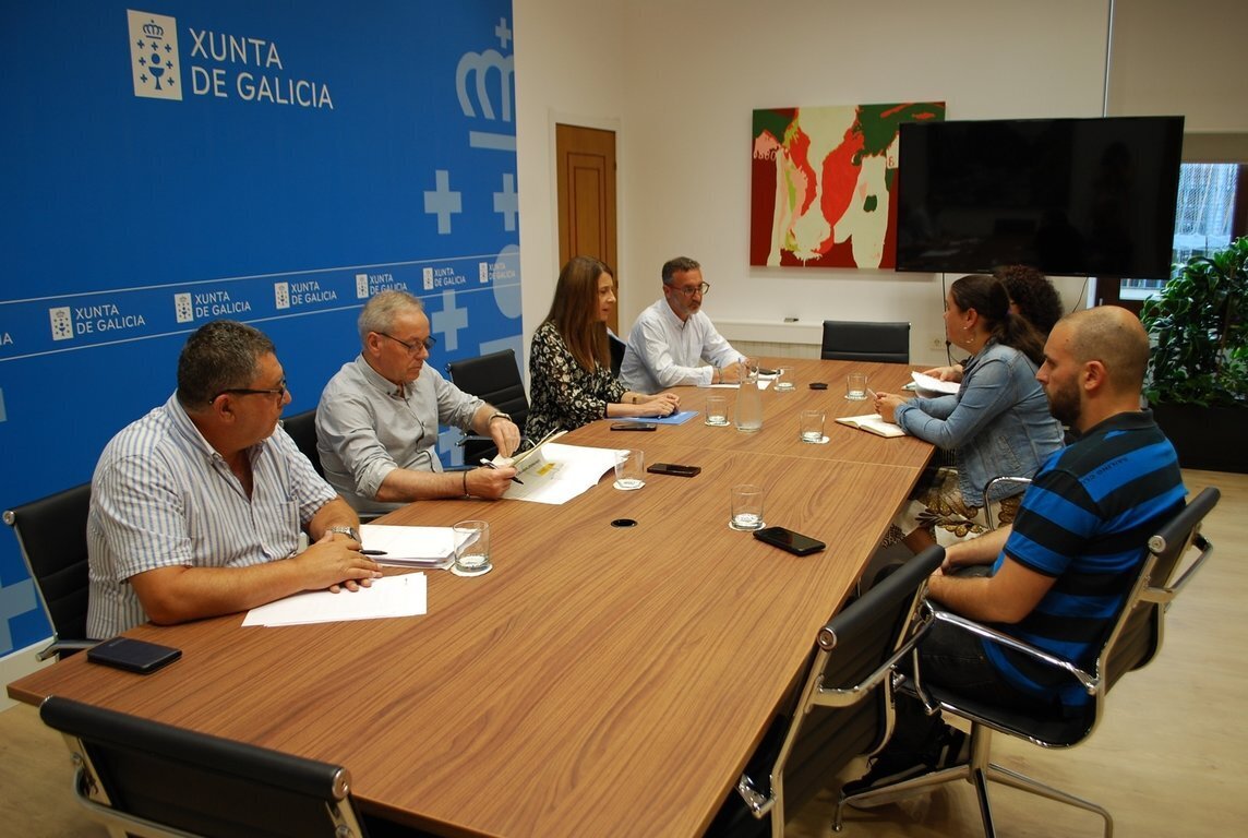 Reunión entre la Consellería de Medio Rural y el Sindicato SLG-CCLL