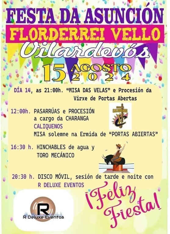 20240814-15 Florderrei Vello, Vilardevós, Festas da Asunción