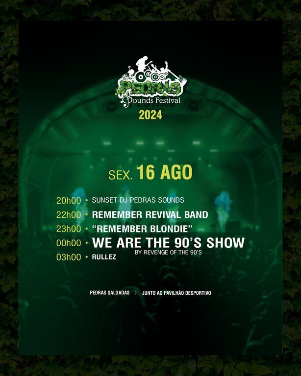 20240816 Pedras Sounds Festival programa