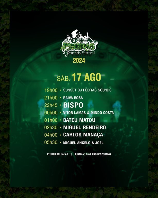 20240817 Pedras Sounds Festival programa