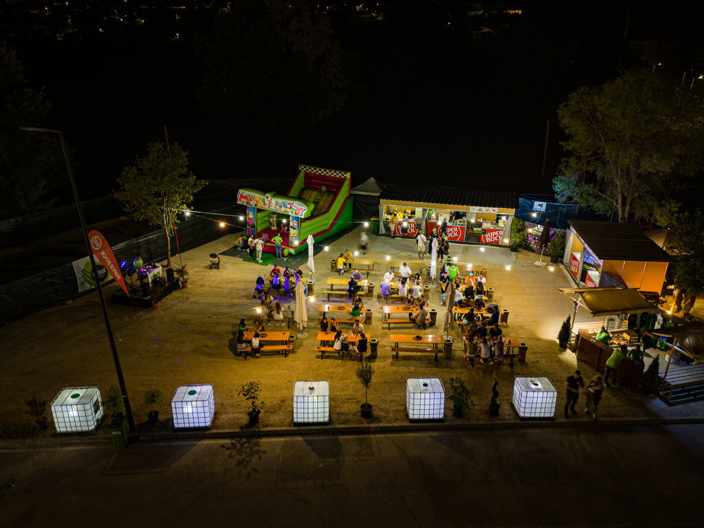 Pedras Sounds festival 2024, espacio gastronómico