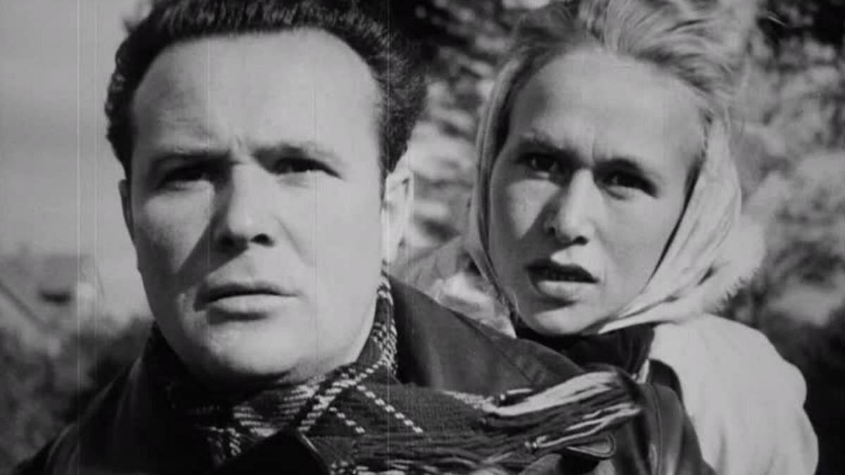 Fotograma de 'Alcanzaron el transbordador', de Carl Theodor Dreyer, 1948.