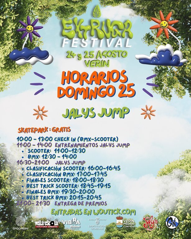 20240825 Extruga na rúa festival_programa domingo 25