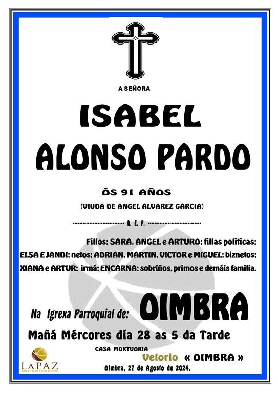 Isabel alonso pardo