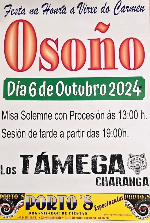 20241006 Festa na honra da Virxe do Carme, Osoño, Vilardevós