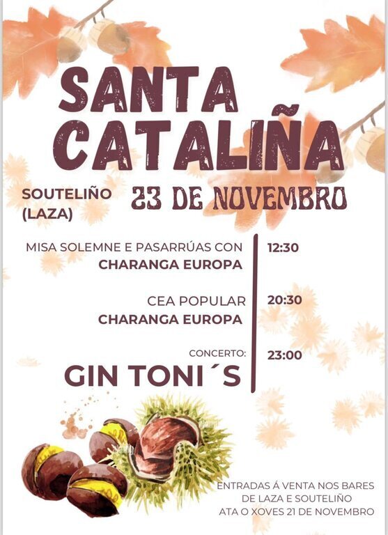 20241123 festas santa catalina en Souteliño, Laza