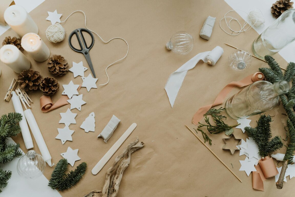 Imagen de decoración navideña.