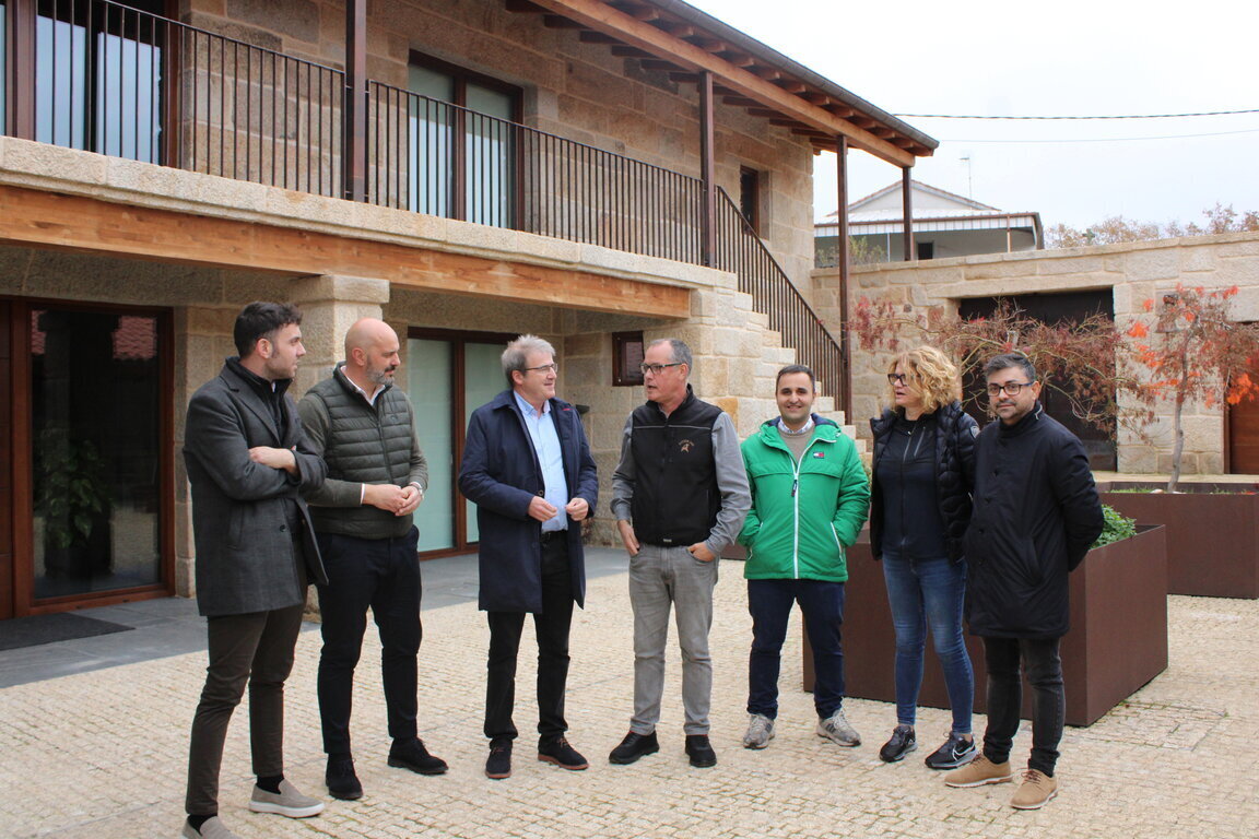 20241210 Rectoral del Monaguillo, visita delegado Xunta, Manuel Pardo