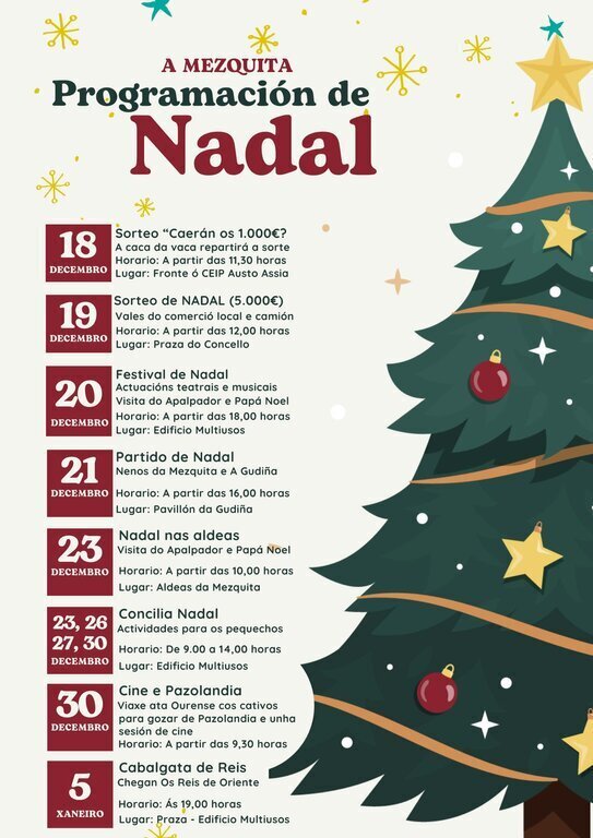 202412 A Mezquita, programa Nadal