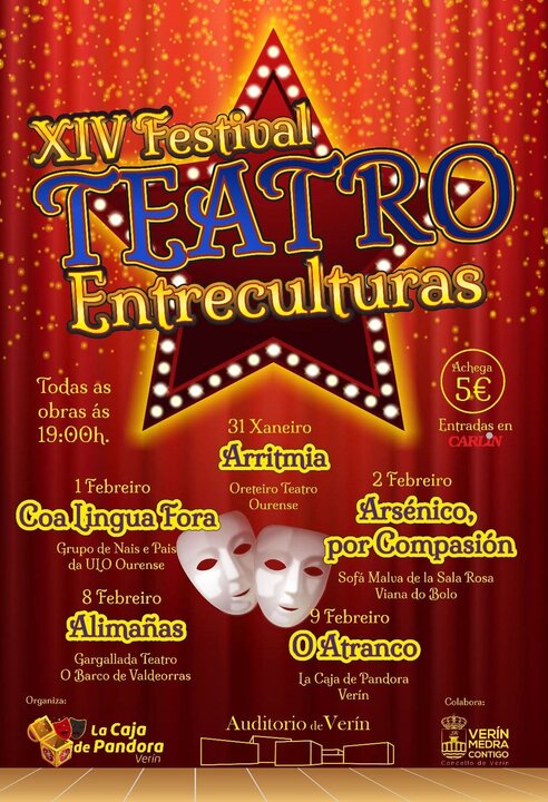 Cartel XIV Festival Teatro Entreculturas
