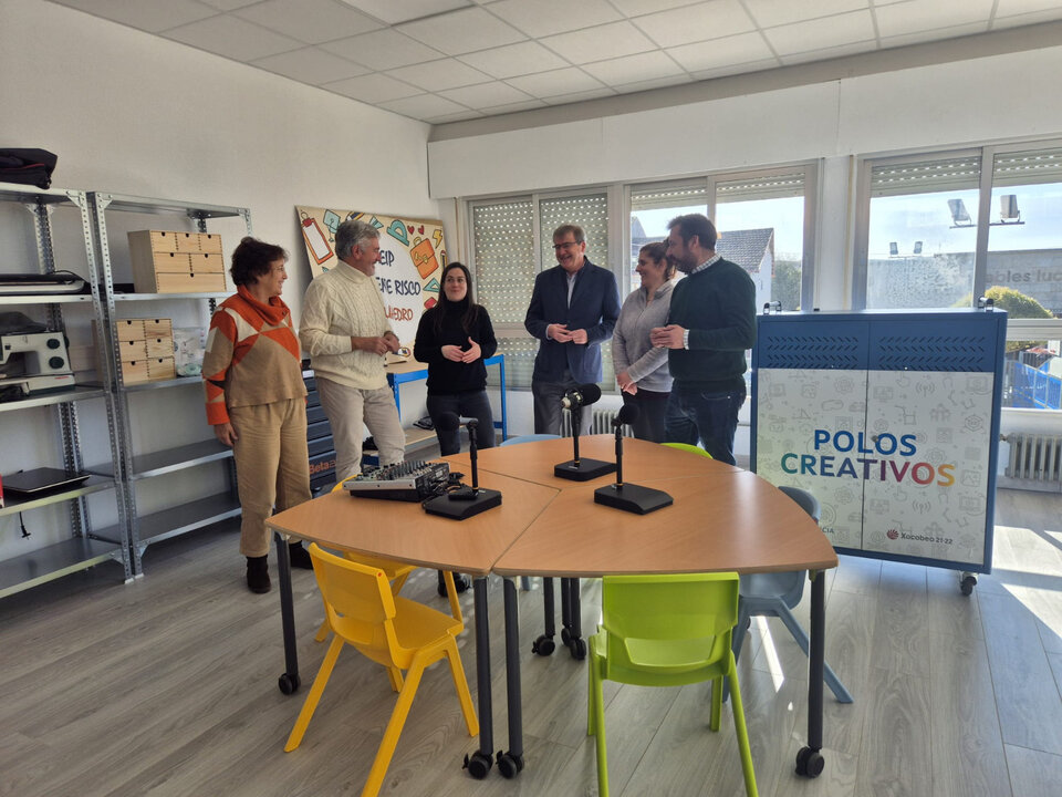 Polo Creativo en el CEIP Vicente Risco de Cualedro.