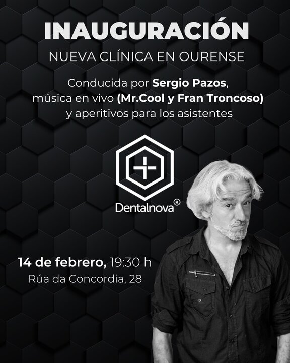 20250214 Dentalnova, inauguración Ourense, anuncio