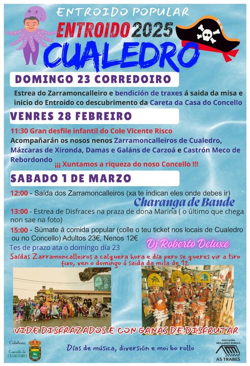 20250223 Entroido 2025 Cualedro, programa