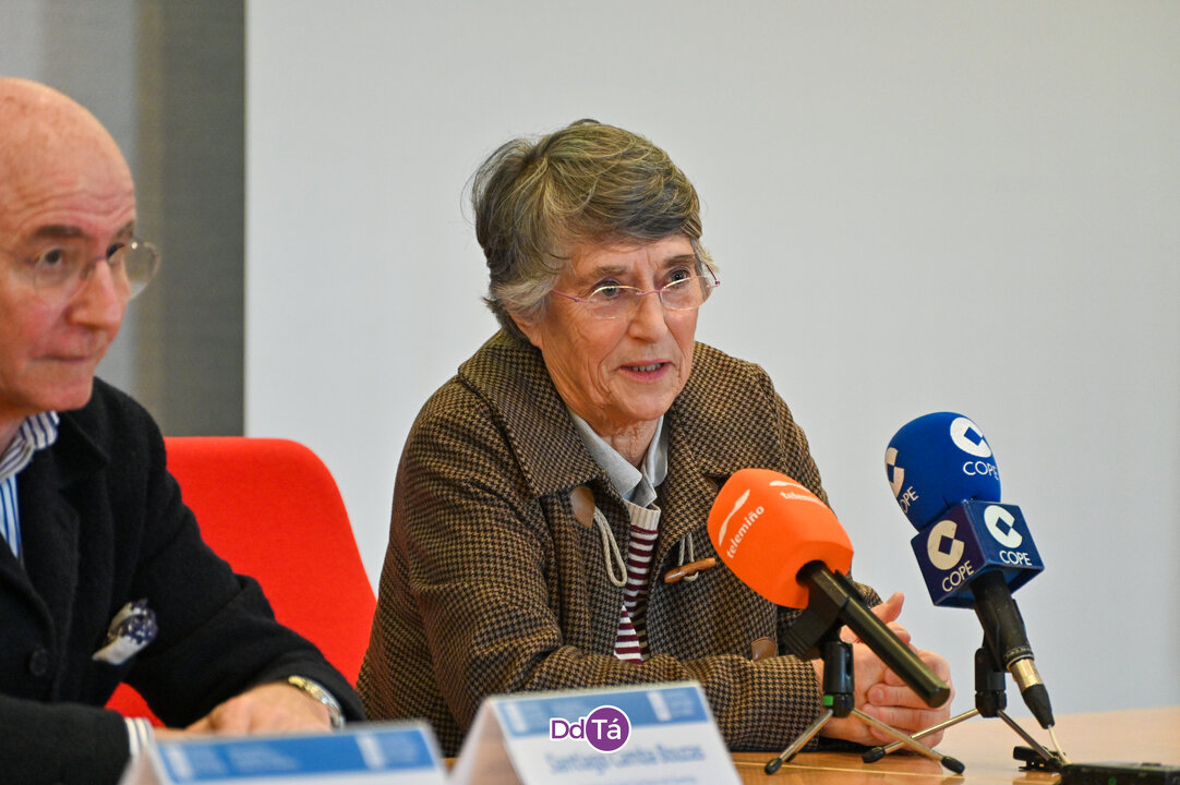 Guillermina Agulla, la ya exdirectora del hospital de Verín. | FOTO: Noelia Caseiro.