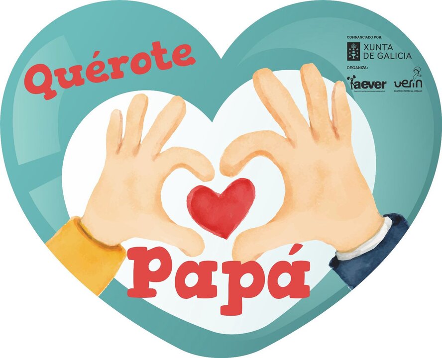 20250310 AEVER, campaña Día do Pai, cartel