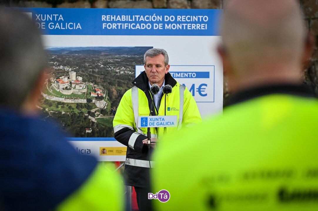 El presidente autonómico, Alfonso Rueda Valenzuela.