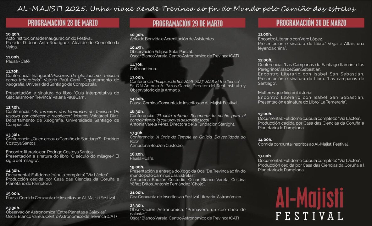 20250328 II Festival Al-Majisti A Veiga, programa
