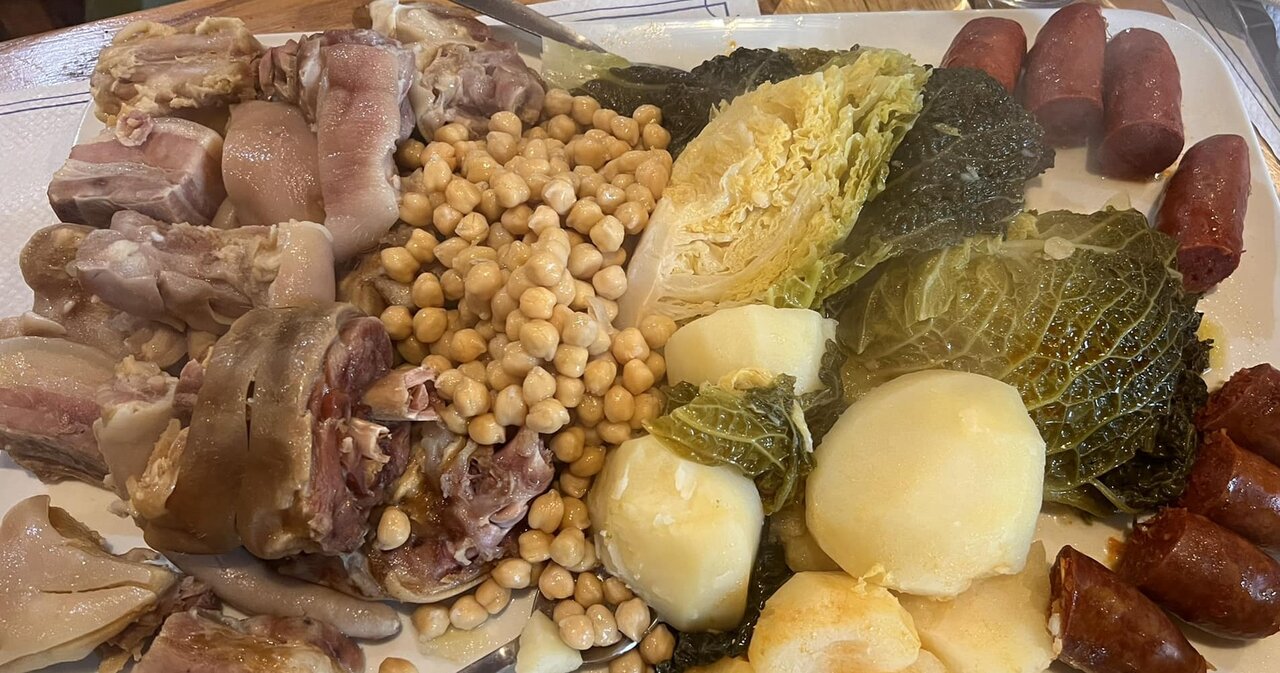 O trono da moura, cocido