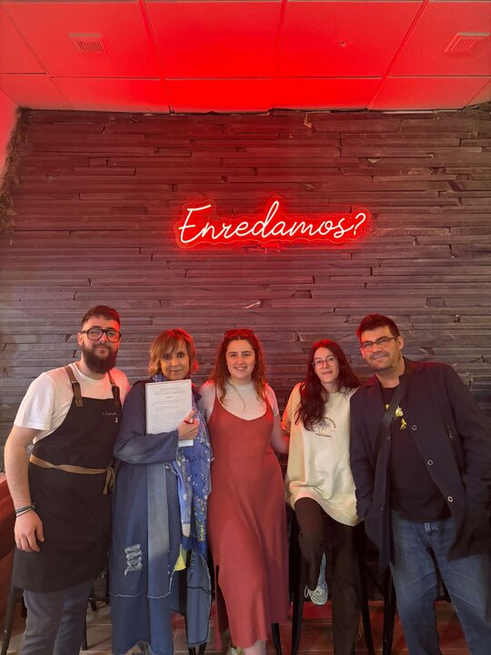 O enredo, musical chivite Disneyland, Axel, Helena Pousada, Elisa Álvarez, Isabel Cota, David R Rivada