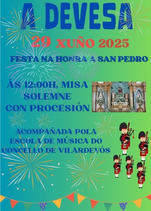 20250629 Festas San Pedro A Devesa, Vilardevós