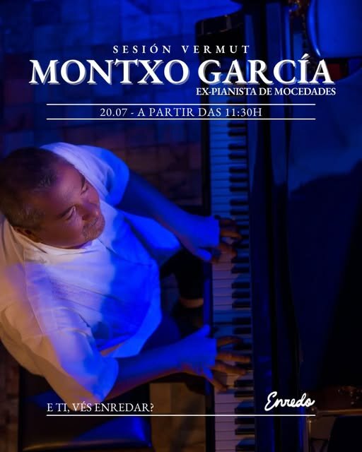 20250720 O Enredo, concerto Montxo García, expianista Mocedades
