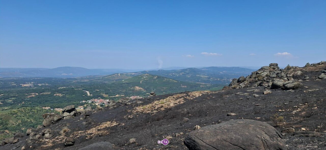 Vista desde o Salto do Cabalo (Sierra das Penas Ceibes).