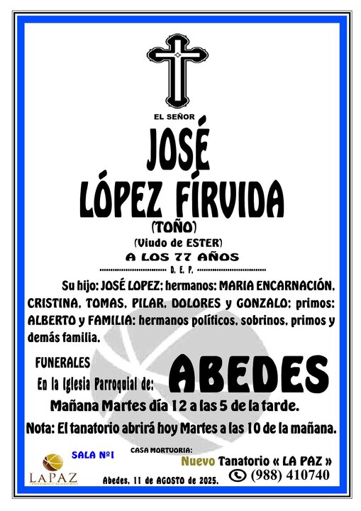 José López Fírvida