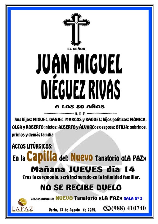 Juan Miguel Diéguez Rivas