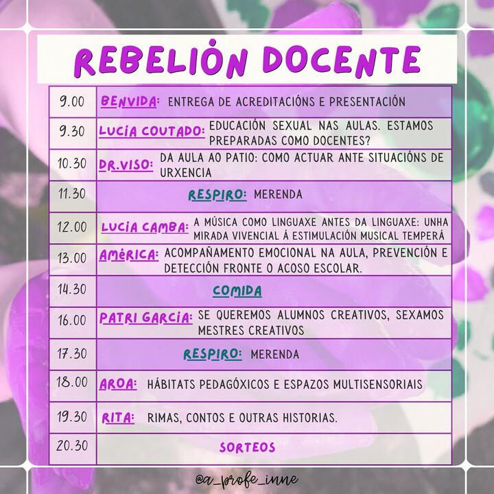 Ás 13:00 será a quenda de América Gamote.