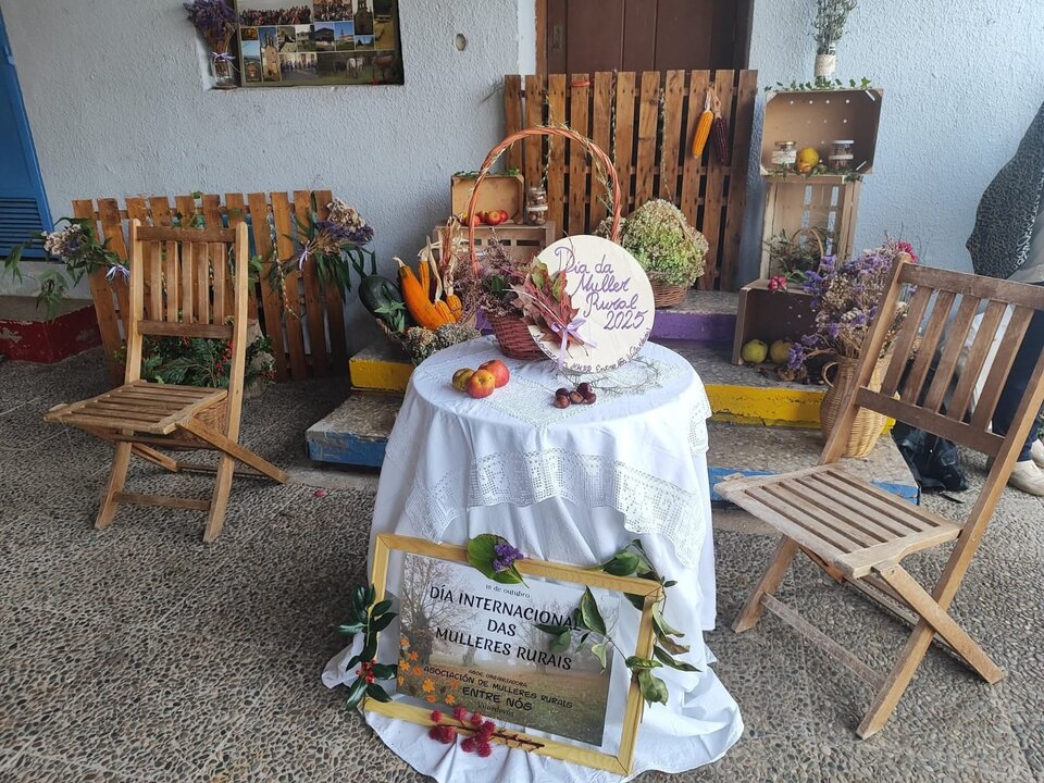 Detalle de la decoración en el CEIP Rodolfo Núñez Rguez.