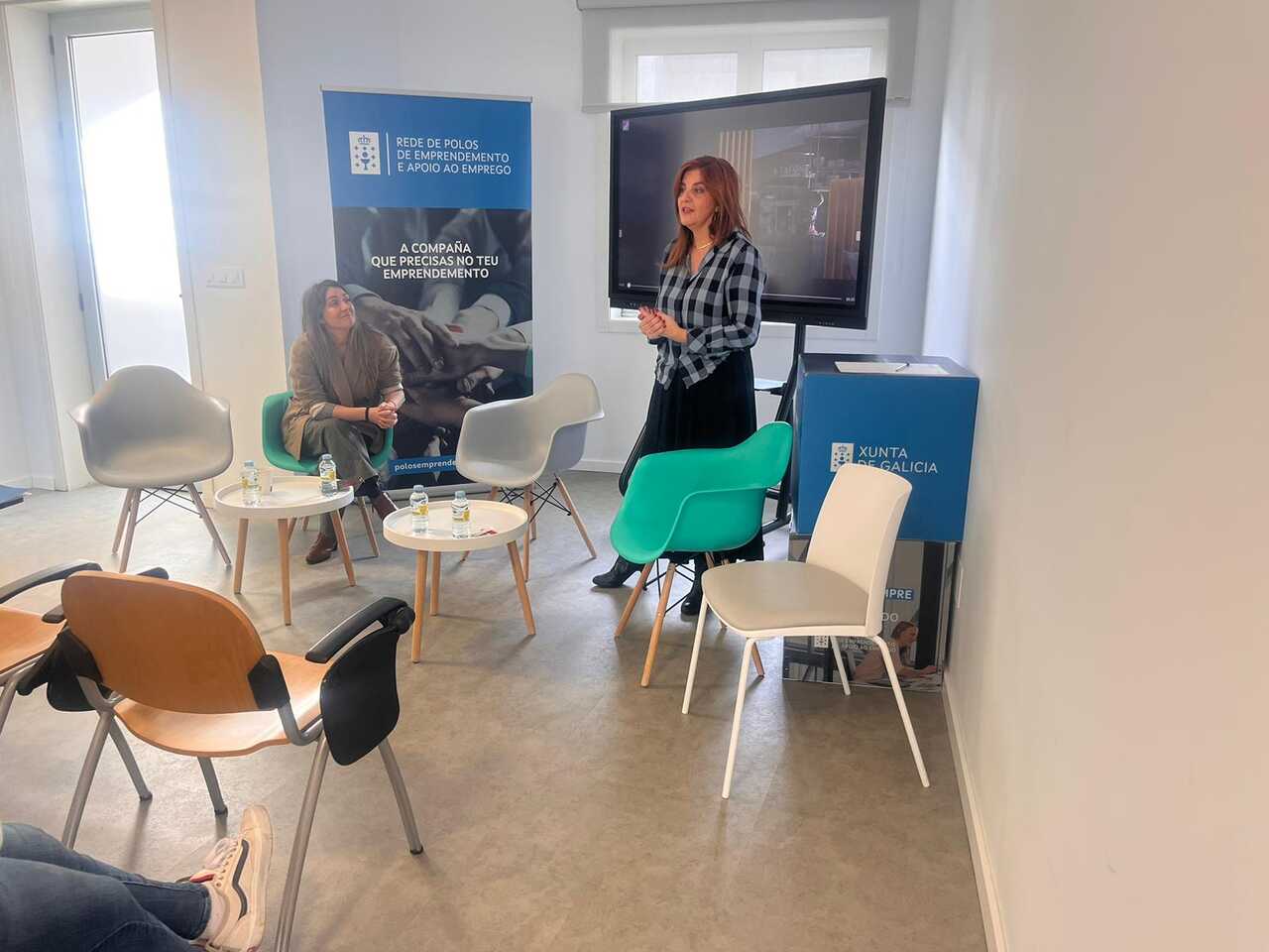 La directora general de Trabajo Autónomo y Economía Social, Marta Mariño, durante su intervención.