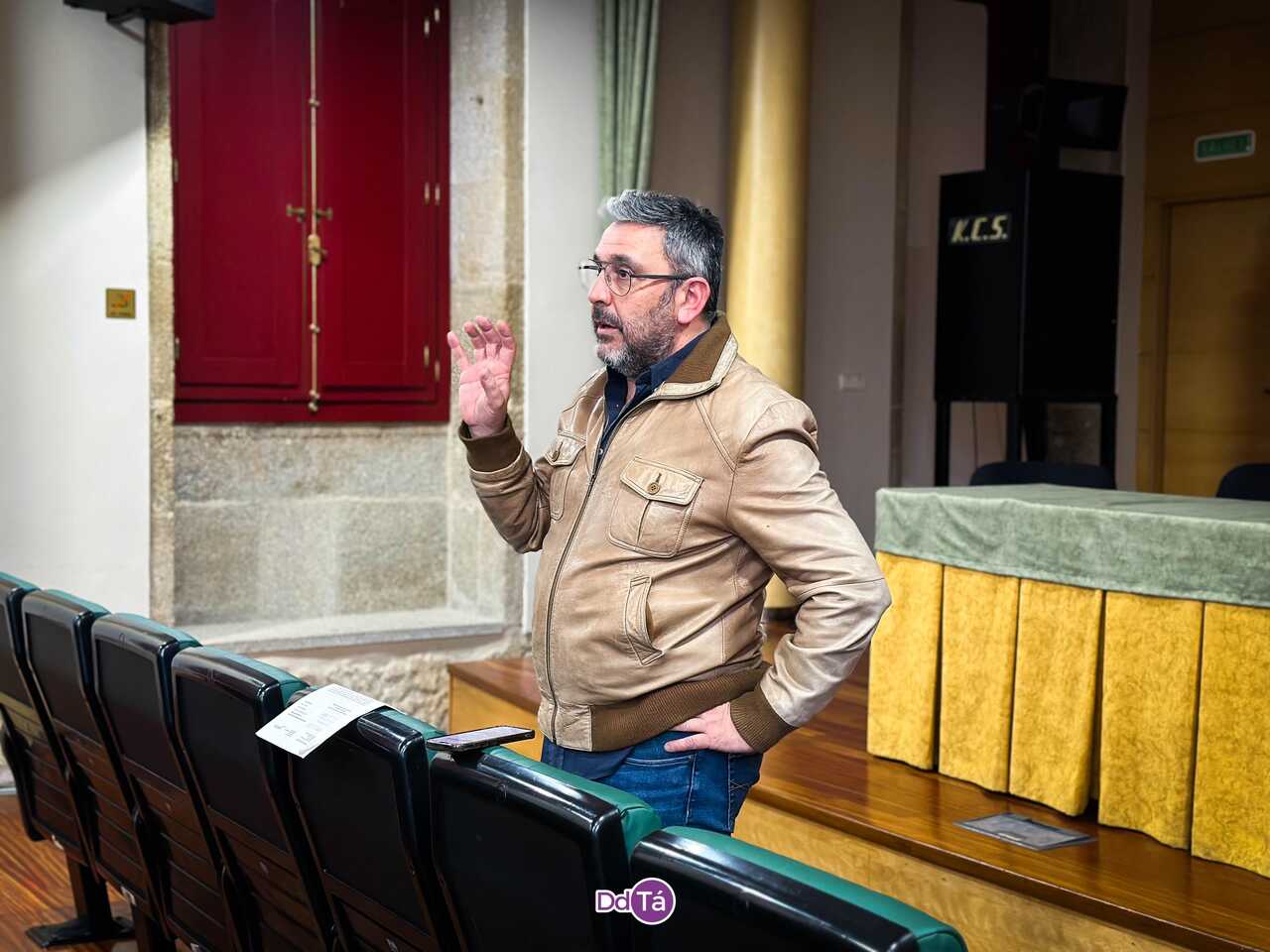 Alberto Prieto Prieto, nuevo presidente de la asociación de hostelería de Verín. | FOTO: Anabel G. Simón.