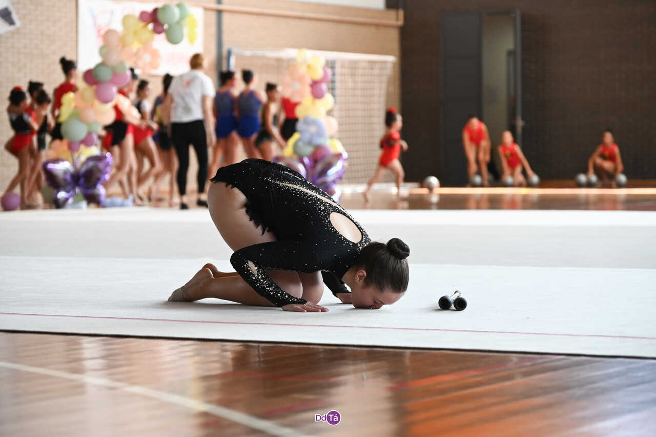 Una de sus alumnas se despidi&oacute; del club con mucha emoci&oacute;n. | FOTO: Noelia Caseiro.