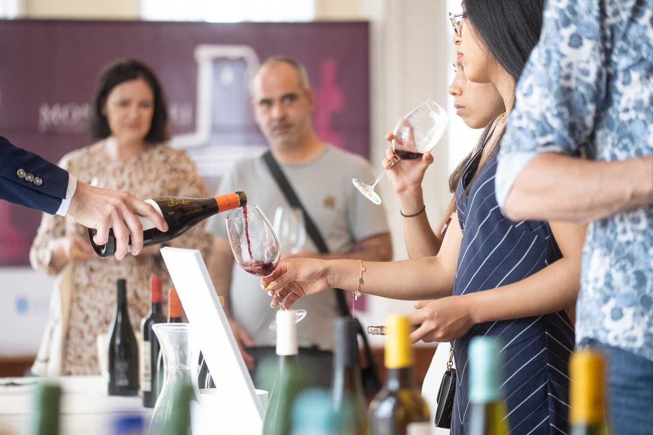 El showroom de la D.O. Monterrei exhibió 45 referencias de 22 bodegas en Santander.
