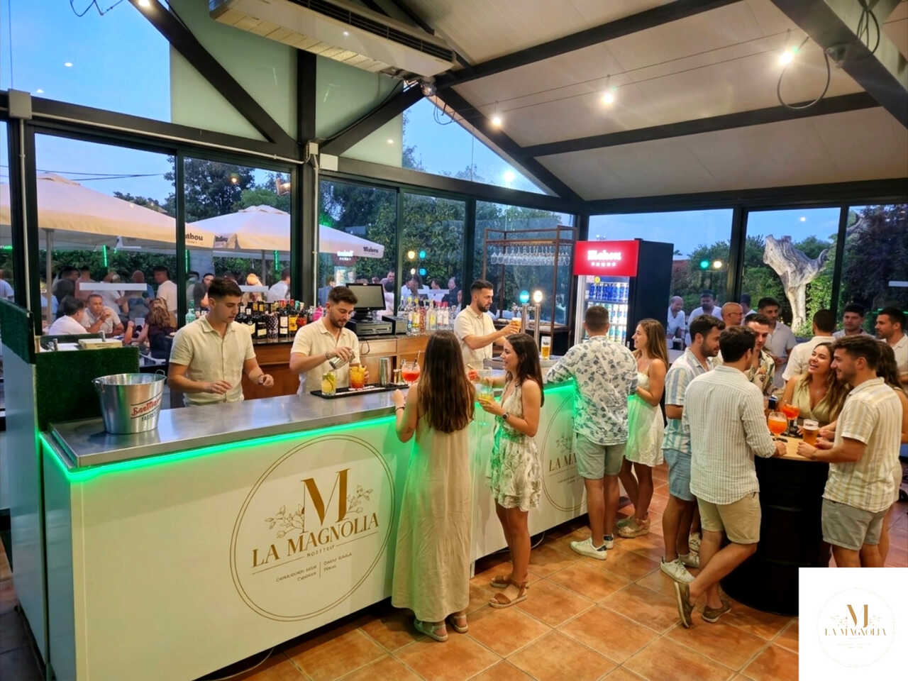 La barra, punto de encuentro para los amantes de la coctelería de autor.
