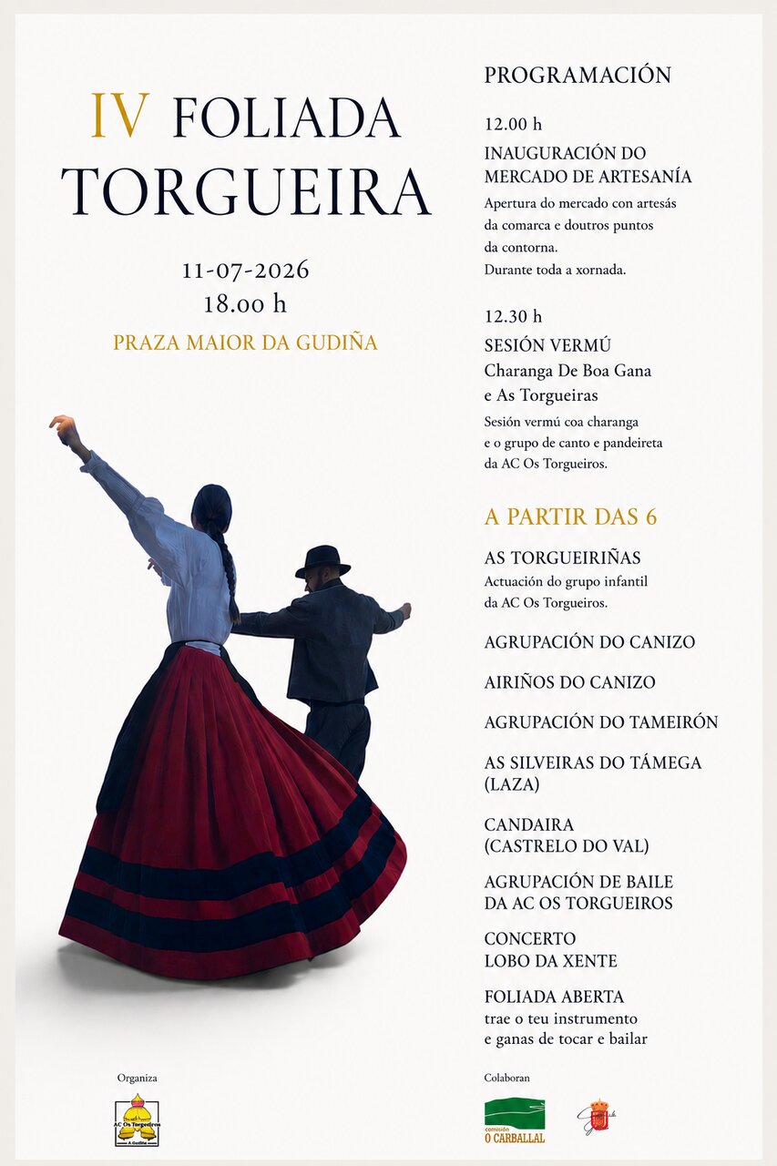 El folleto informativo de la cuarta edición del evento detalla los horarios de los conciertos y talleres.